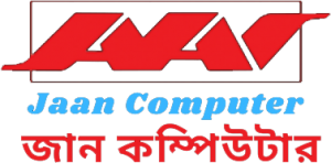 Jaan computer logo footer